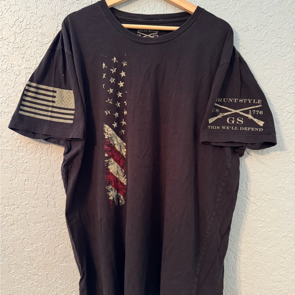 Grunt Style Men's Black T-Shirt